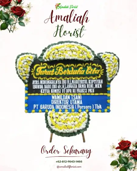 Papan Bunga Duka Kertanegara